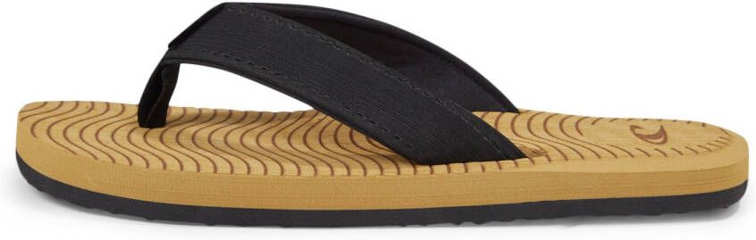 O'Neill Koosh teenslippers zwart beige Jongens EVA 31