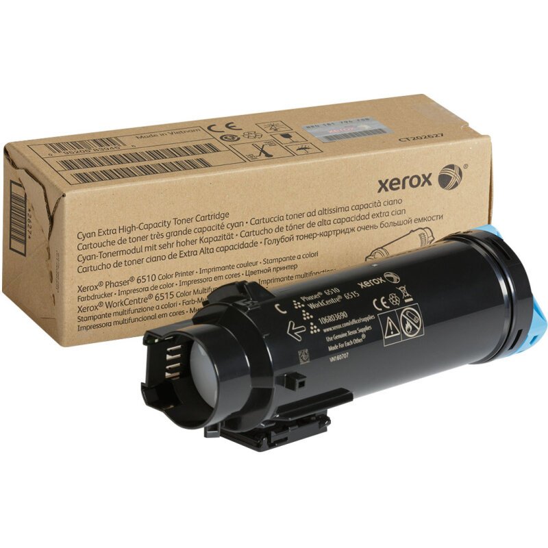 Xerox Cartouche de toner Cyan de Très haute capacité Phaser® 6510, WorkCentre® 6515 (4300 pages) - 106R03690