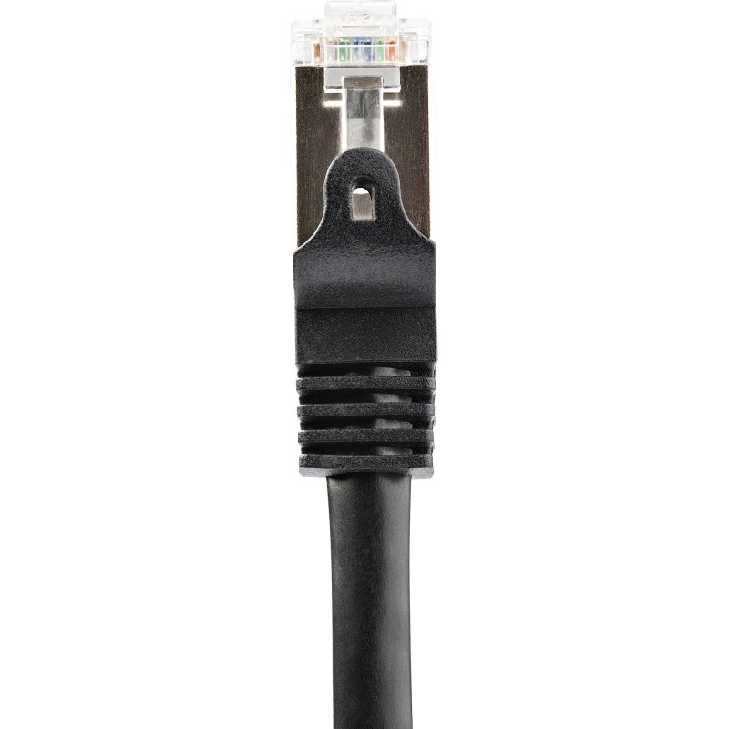 StarTech.com N6SPAT1MBK câble de réseau Noir 1 m Cat6 SF/UTP (S-FTP)