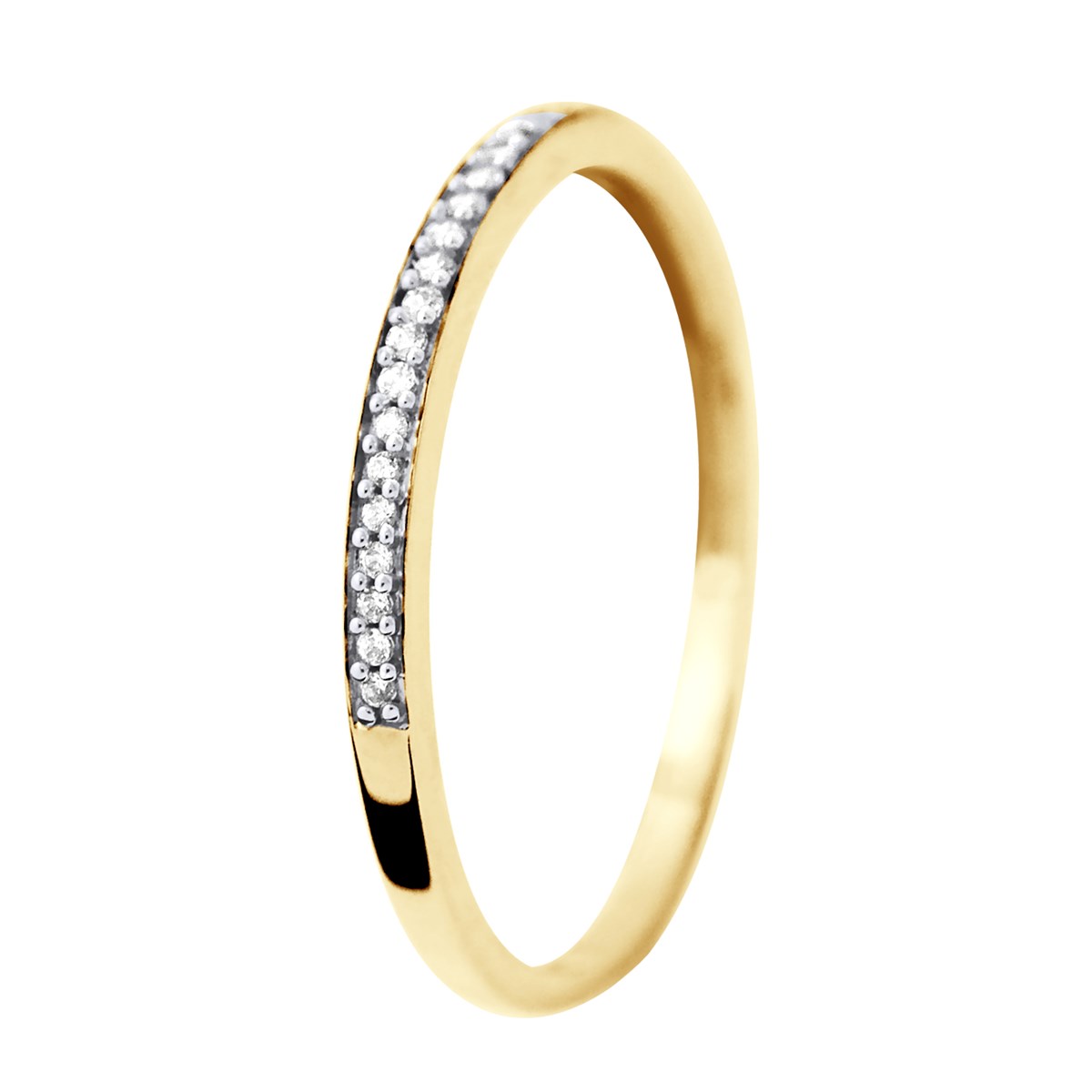 Alliance fine Diamants 0,050 Cts Joaillerie Or Jaune