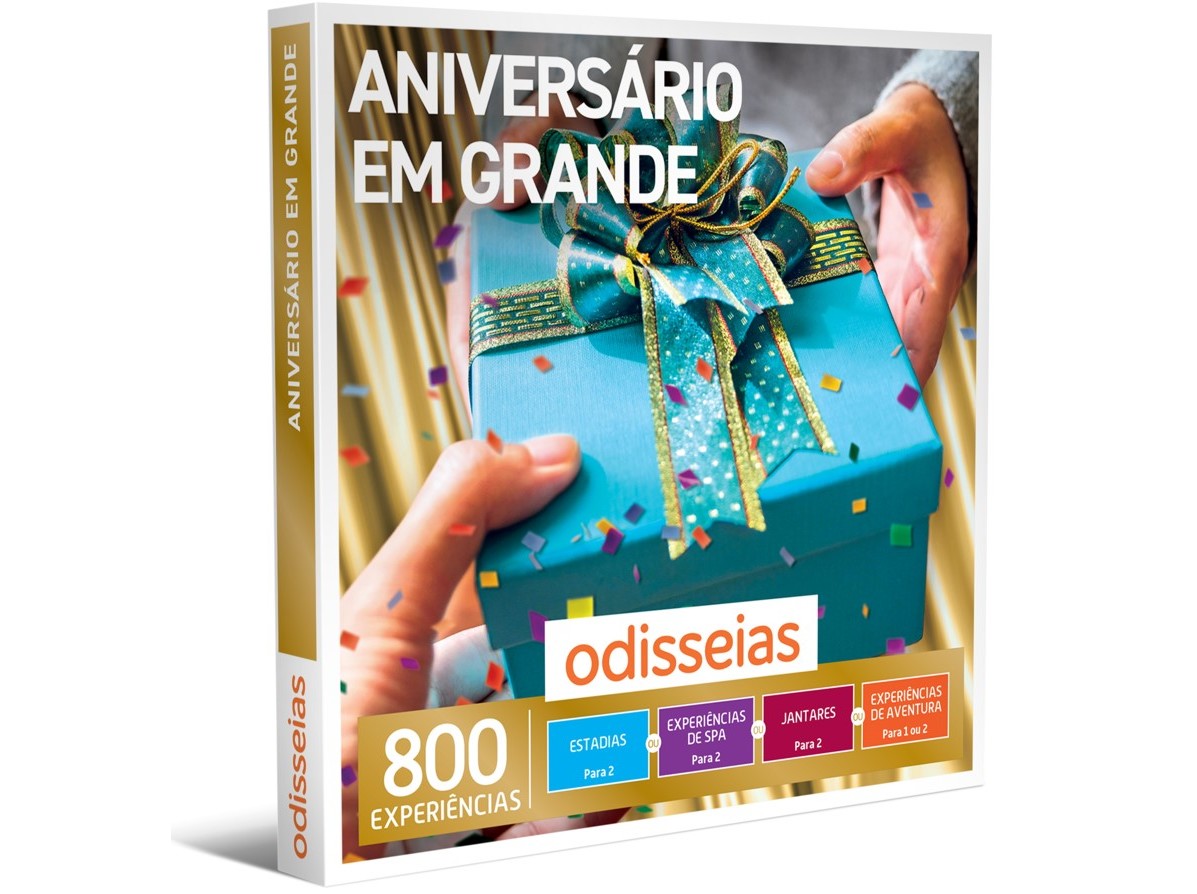ENTRETENIMENTO ODISSEIAS ODISSEIAS ANIVERSÁRIO EM GRANDE
