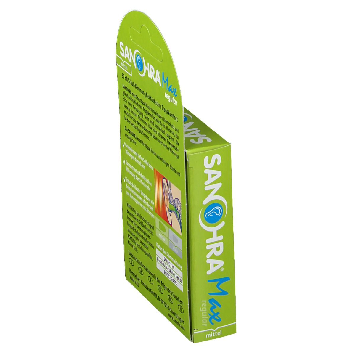 Sanohra® Max Gehörschutzstöpsel für Erwachsene