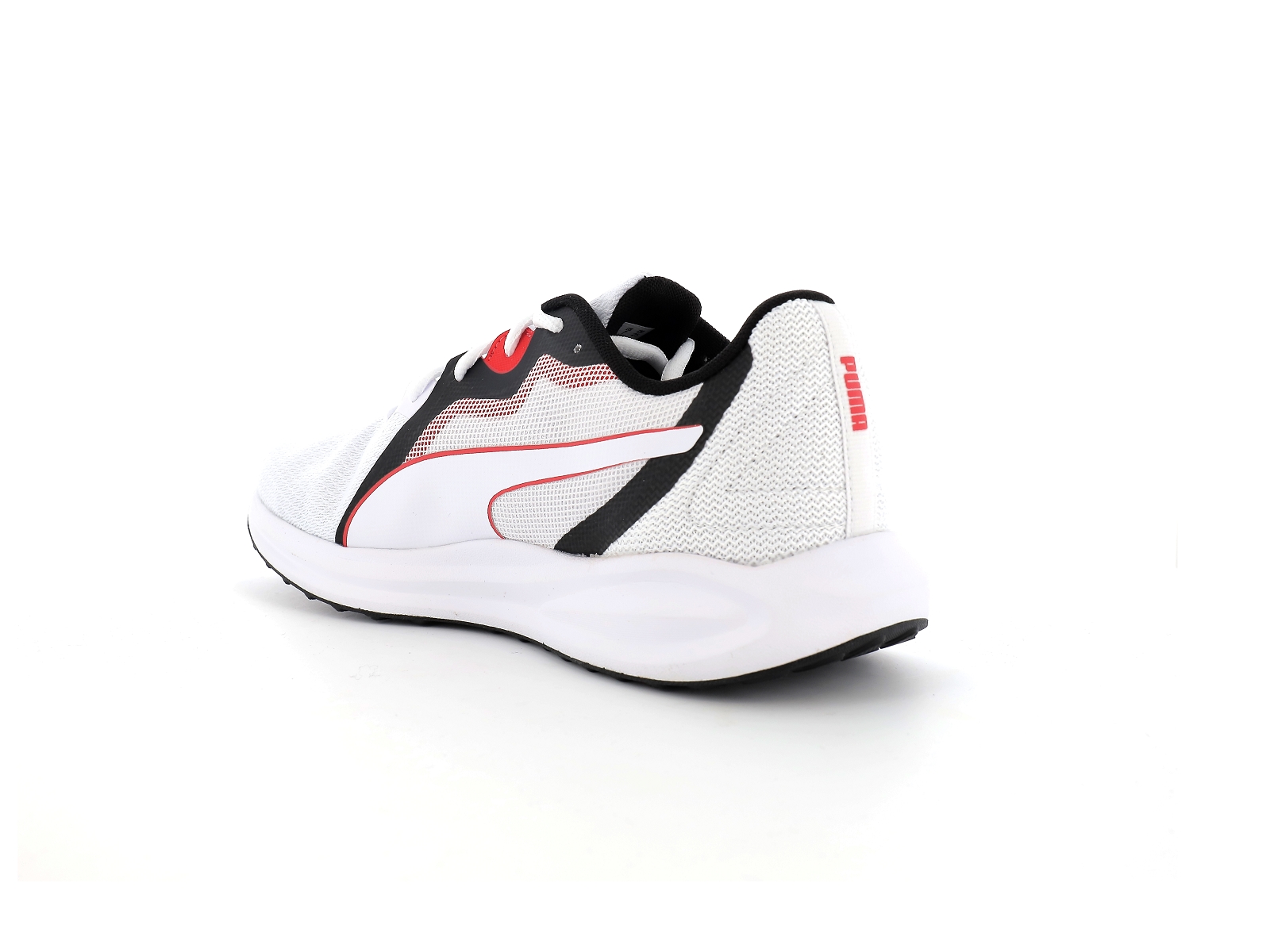 Puma-376289 Matières combinées Blanc Rouge