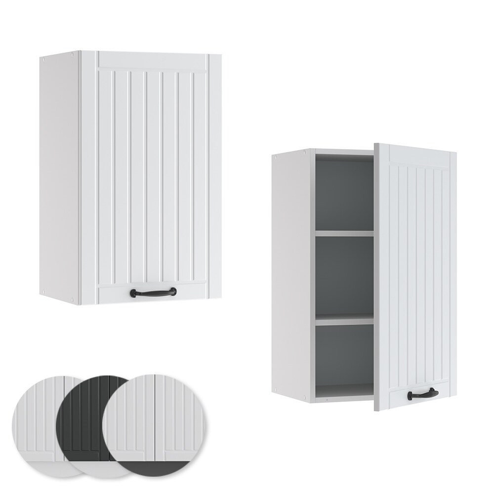Vicco Hängeschrank 45 cm FAME Line Küchenschrank Küchenzeile Landhaus Weiß