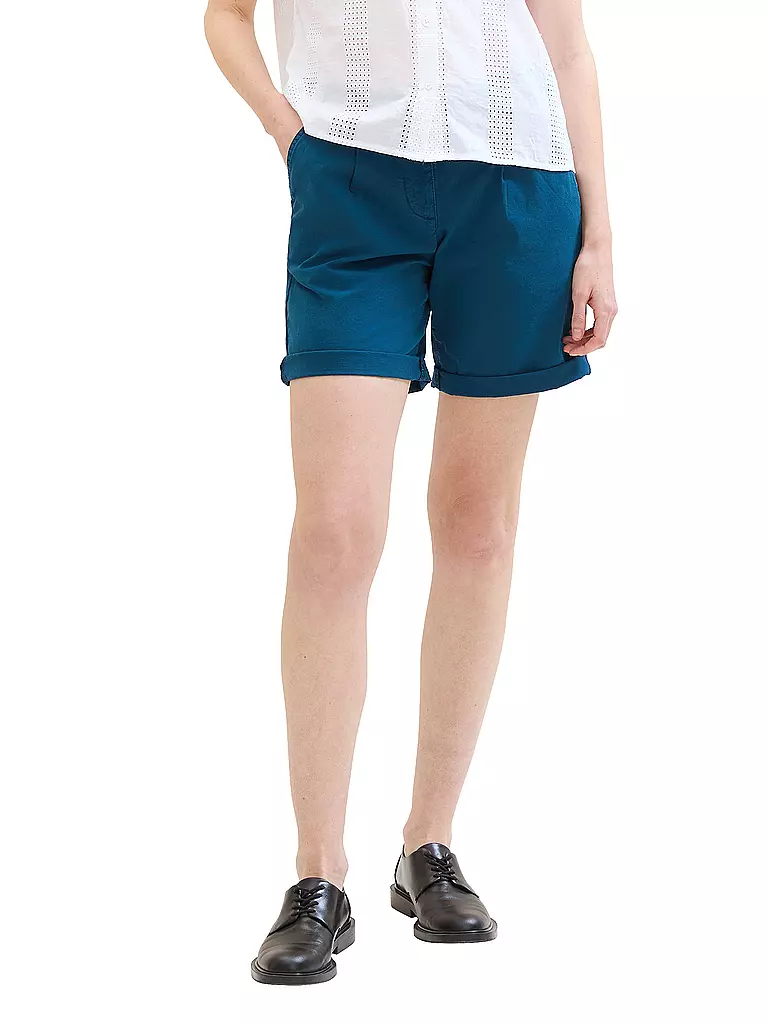 TOM TAILOR Shorts  blau