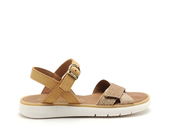 Bellamy nu pieds enfant fille cuvac or