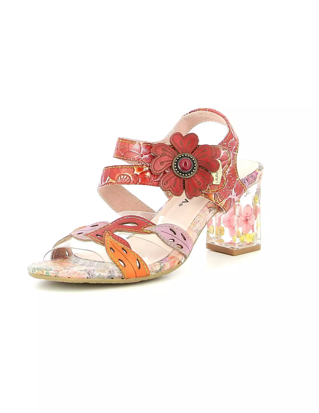 LAURA VITA LUCIEO - Sandales & nu-pieds Rouge