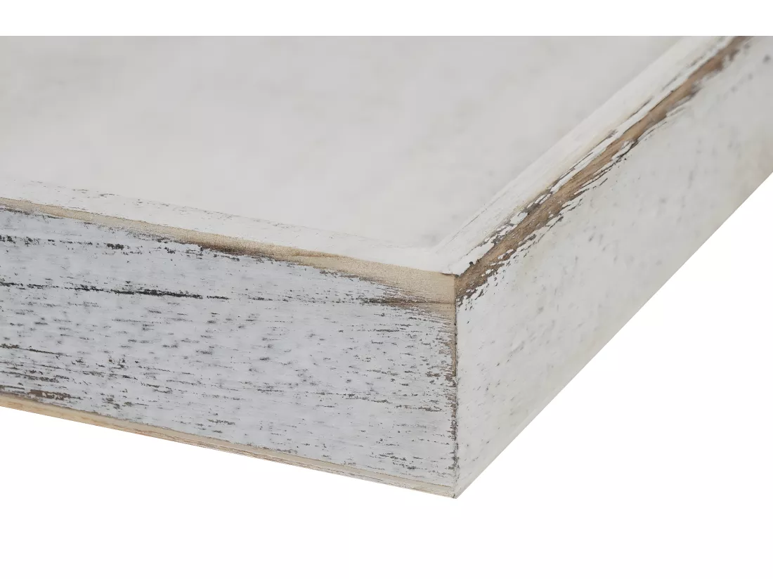 Lot de 2 plateaux bois blanche 42 x 27 x 4 cm 04_0002972