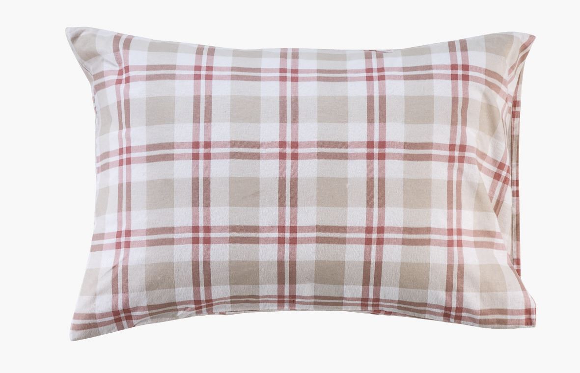 Flanell putevar rosa - 50x70 cm