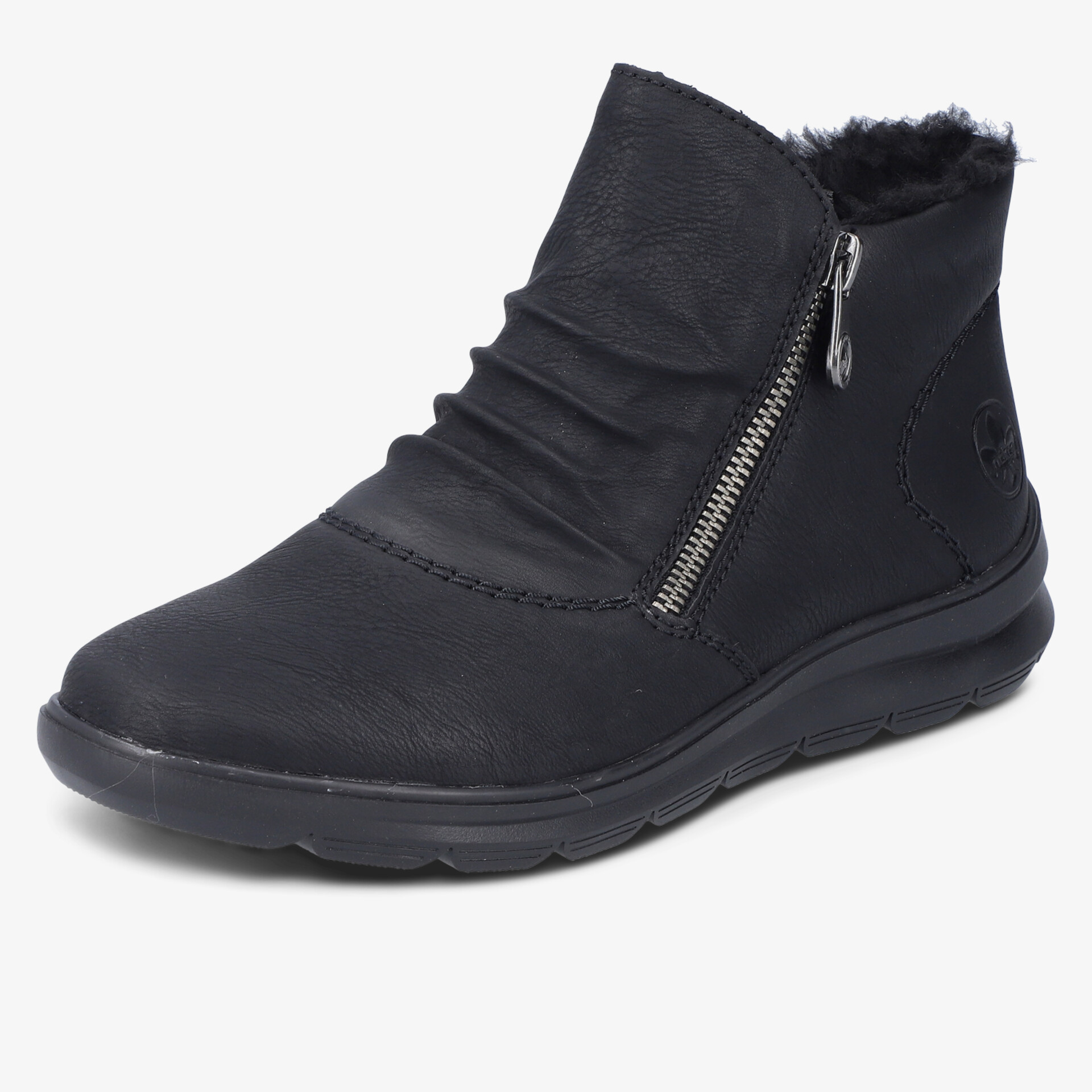 rieker Damen Stiefeletten schwarz