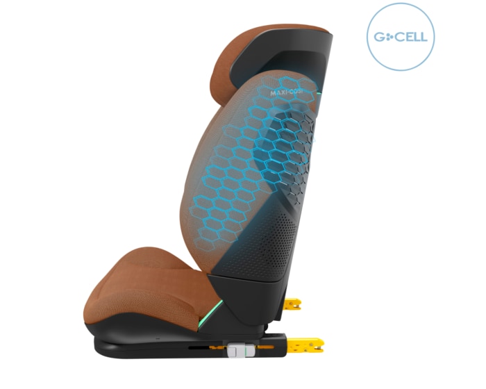 RodiFix Pro² i-Size 3.5 - 12 Y  100 - 150 cm  15 - 36 kg    Mehrere Sitz- und Liegepositionen |    G-CELL Seitenaufprallschutz |    ClimaFlow zur Temperaturregulierung |    AirProtect®-Sicherheitskissen |