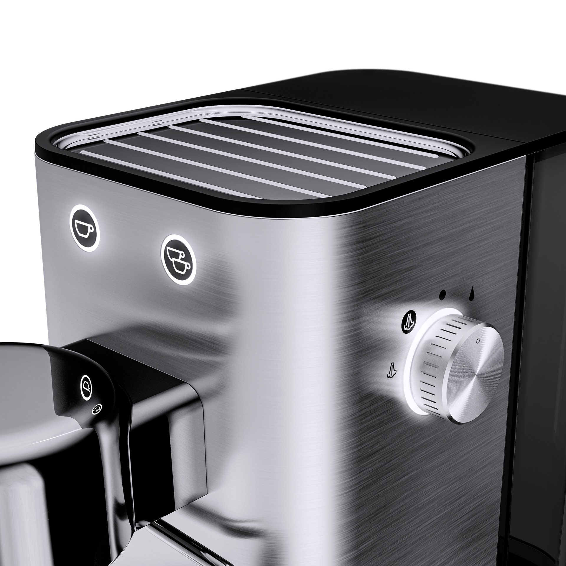WMF Siebträgermaschine LUMERO Espresso 1350 Watt/15 Bar
