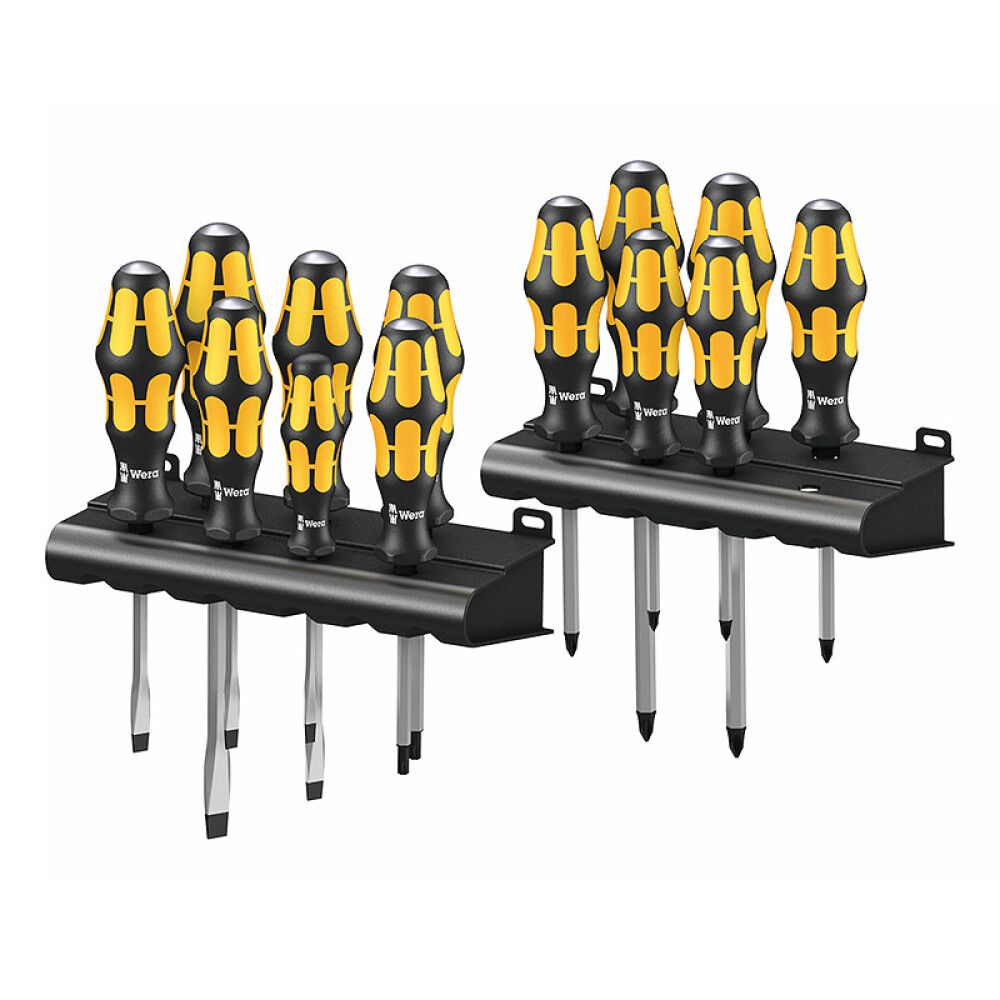 SKRUTREKKERSETT WERA KRAFTFORM BIG PACK 900 13 DELER