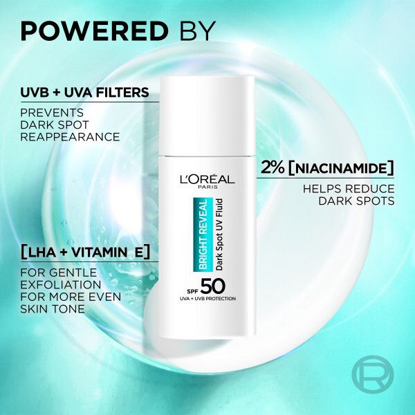 Bright Reveal Niacinamide Dark Spot UV Fluid SPF50