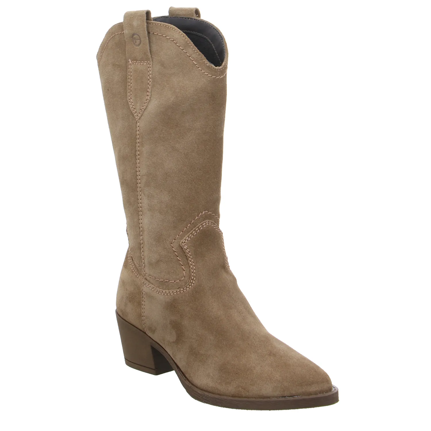 TAMARIS Stiefel Braun Leder