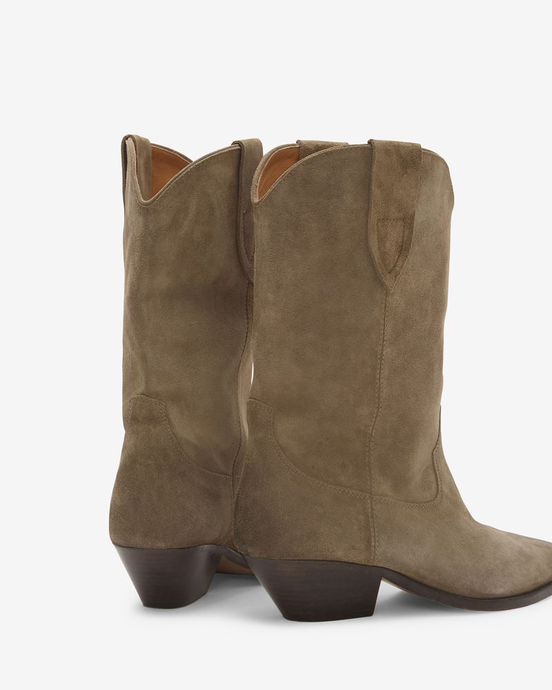 BOTTES SANTIAGS EN CUIR VELOURS DUERTO