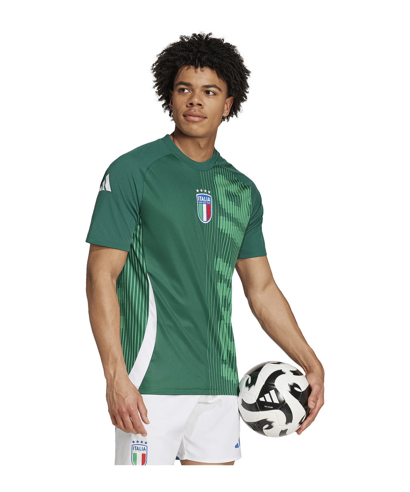 adidas Italien Prematch Shirt Grün