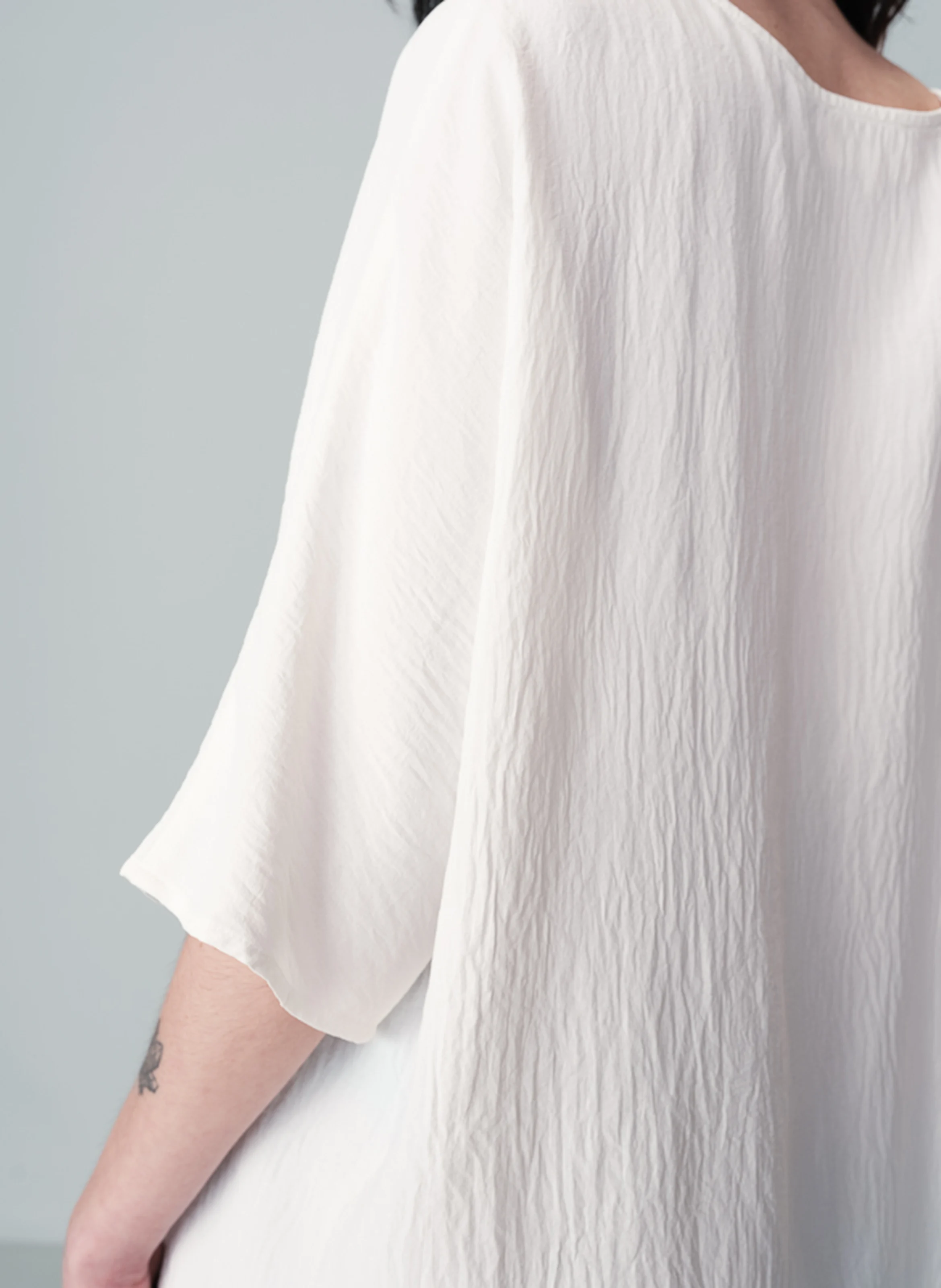NAVEL - Top col rond ample | Beige