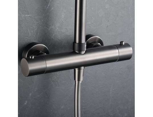 IMEX PRODUCTS - Barre et colonne de douche Colonne de douche thermostatique imex monza bdm039/bgm noir...