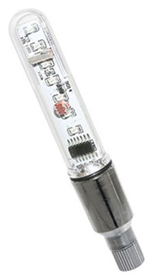 ECLAIRAGE VELO A PILE SUR VALVE VP-VS P2R HOLOGRAPHIQUE 12 FONCTIONS LIVRE AVEC 3 PILES LR44