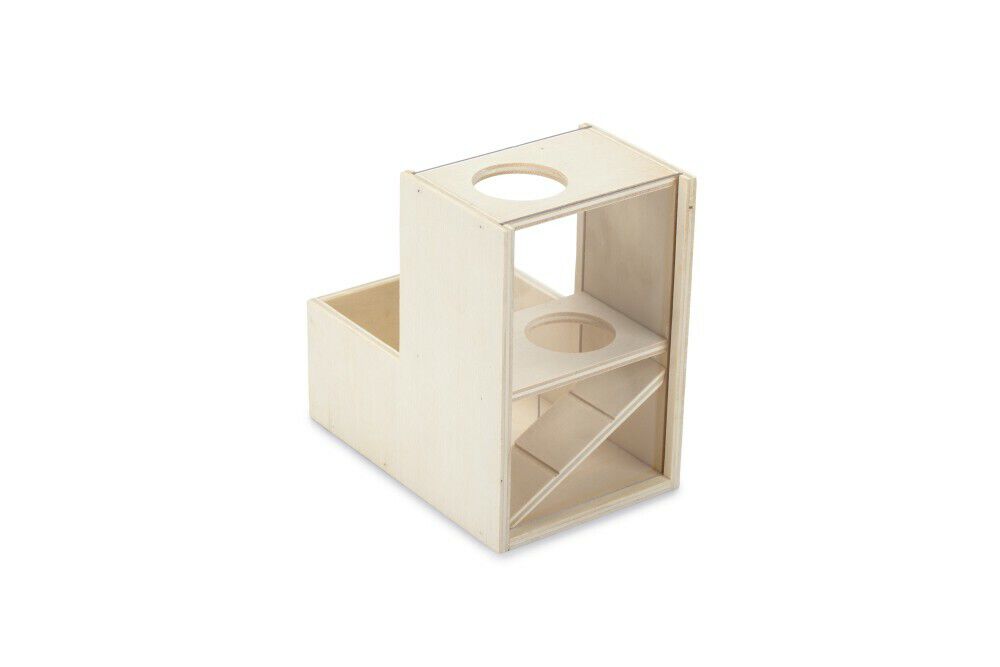 Beeztees Speelhuis  Rexy - Hamsterspeelgoed - Mint - 14x14x15 cm