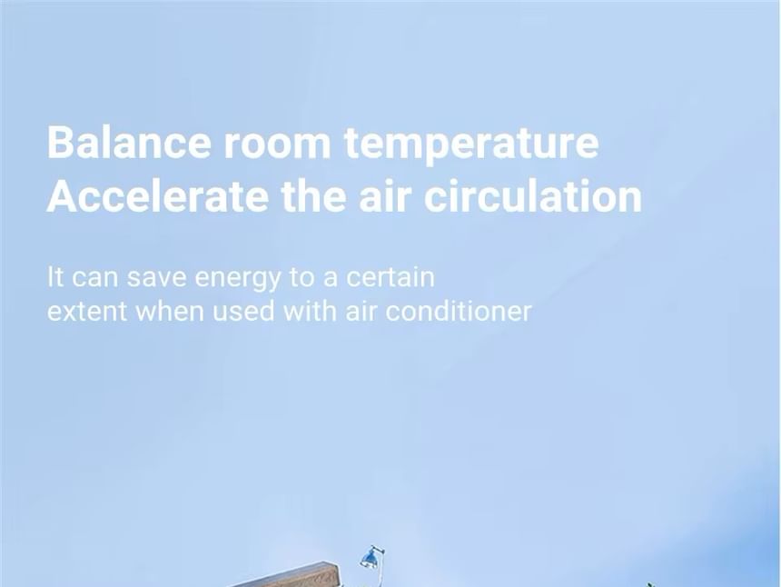 HOMTEC - USB oplaadbare ventilator