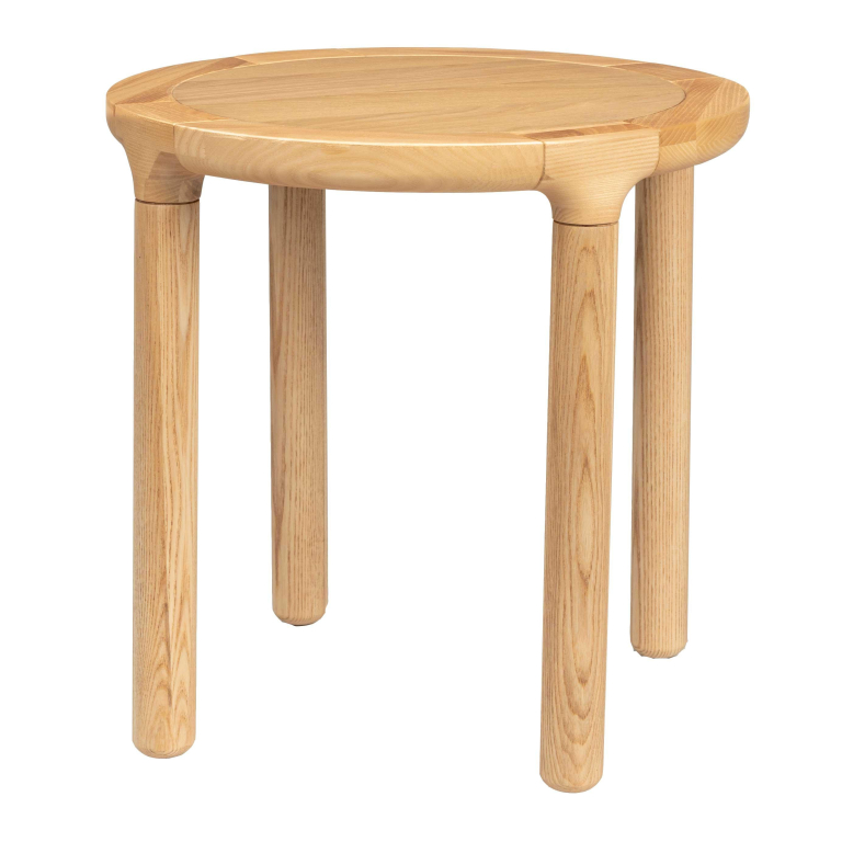 Zuiver Storm bijzettafel naturel