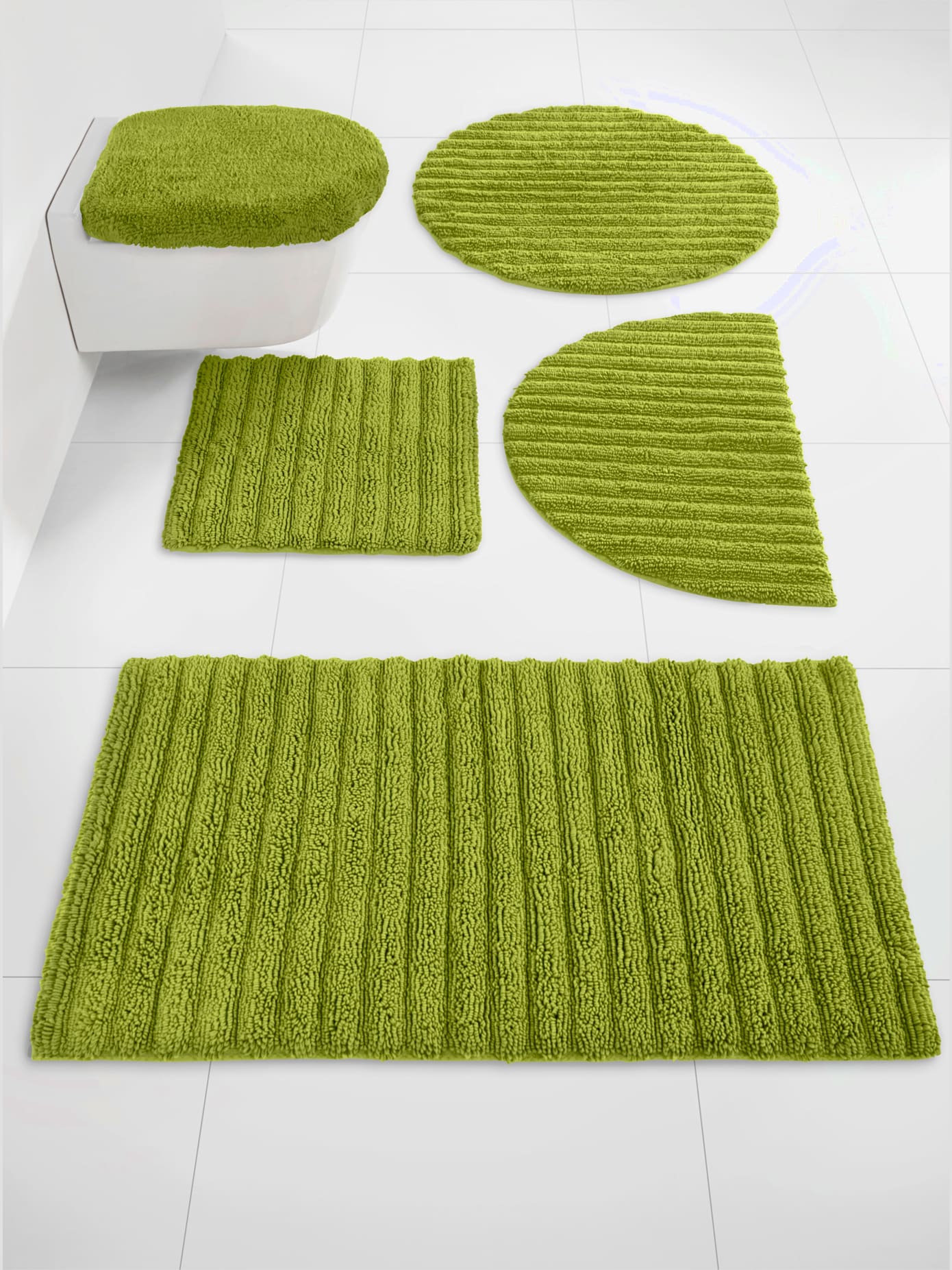 Tapis de bain en coton recyclé