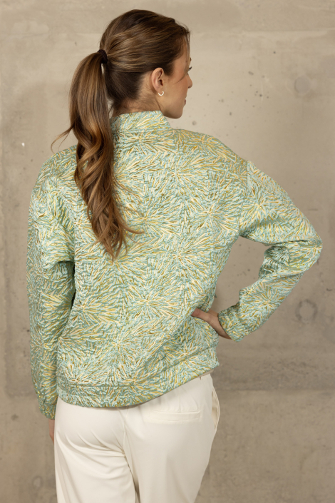 Kimara groene dames jas