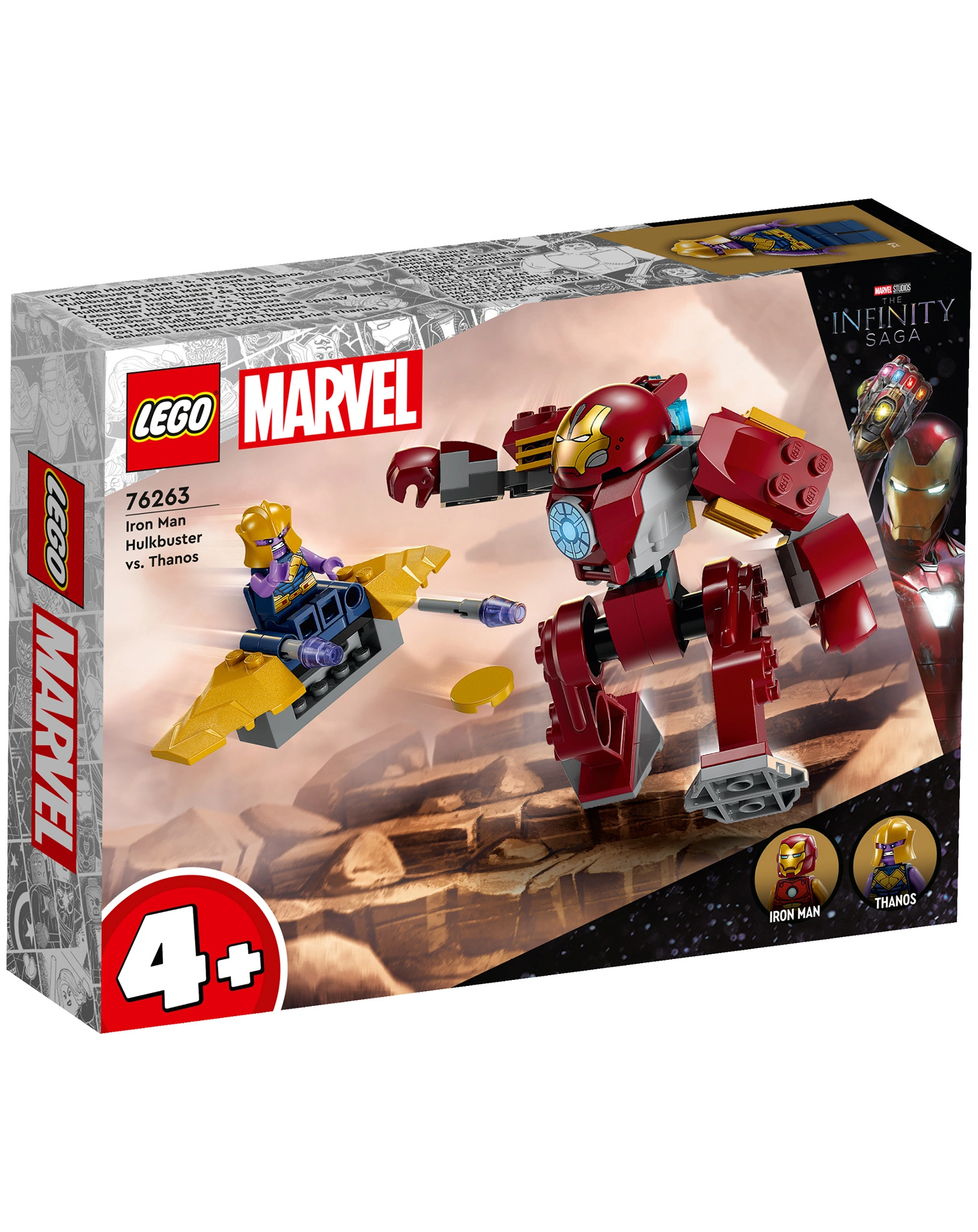 LEGO® Marvel Super Heroes™ 76263 Iron Man Hulkbuster vs. Thanos