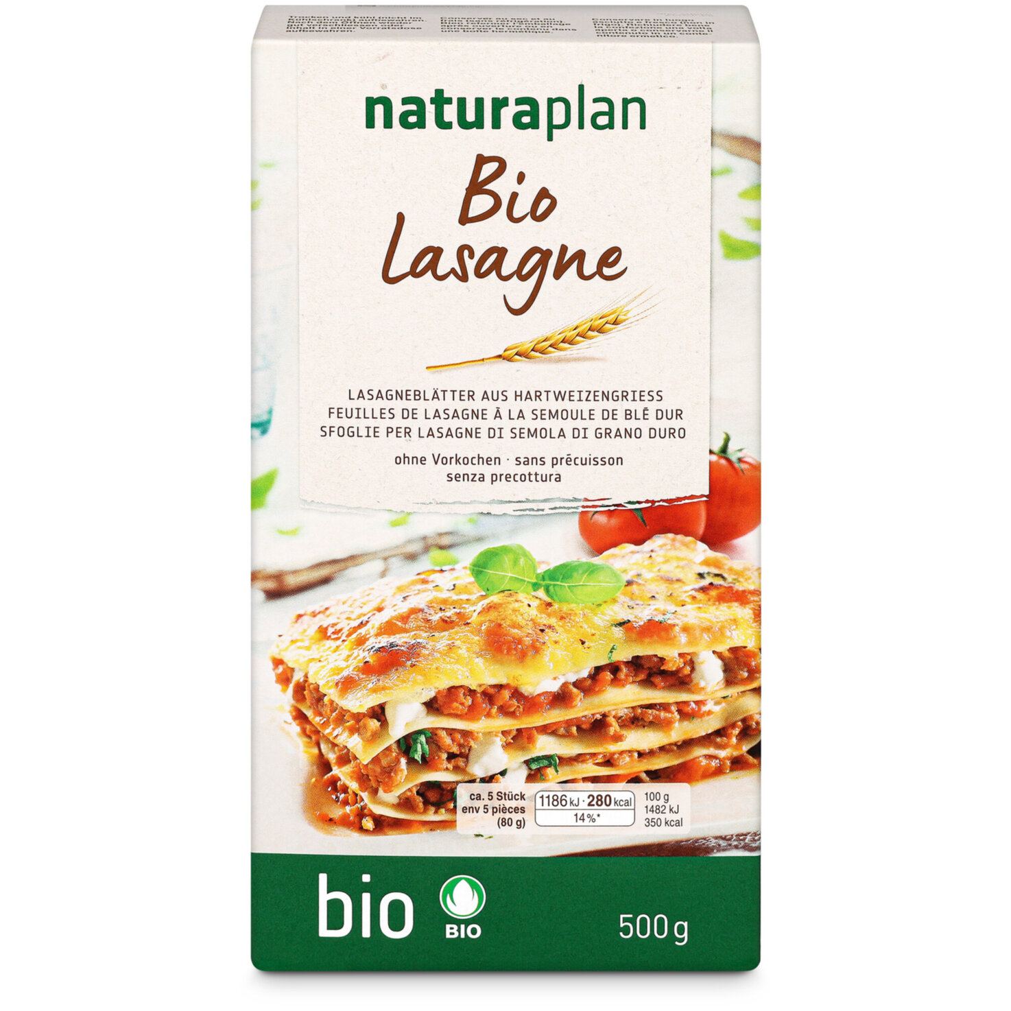 Naturaplan Bio Lasagneblätter