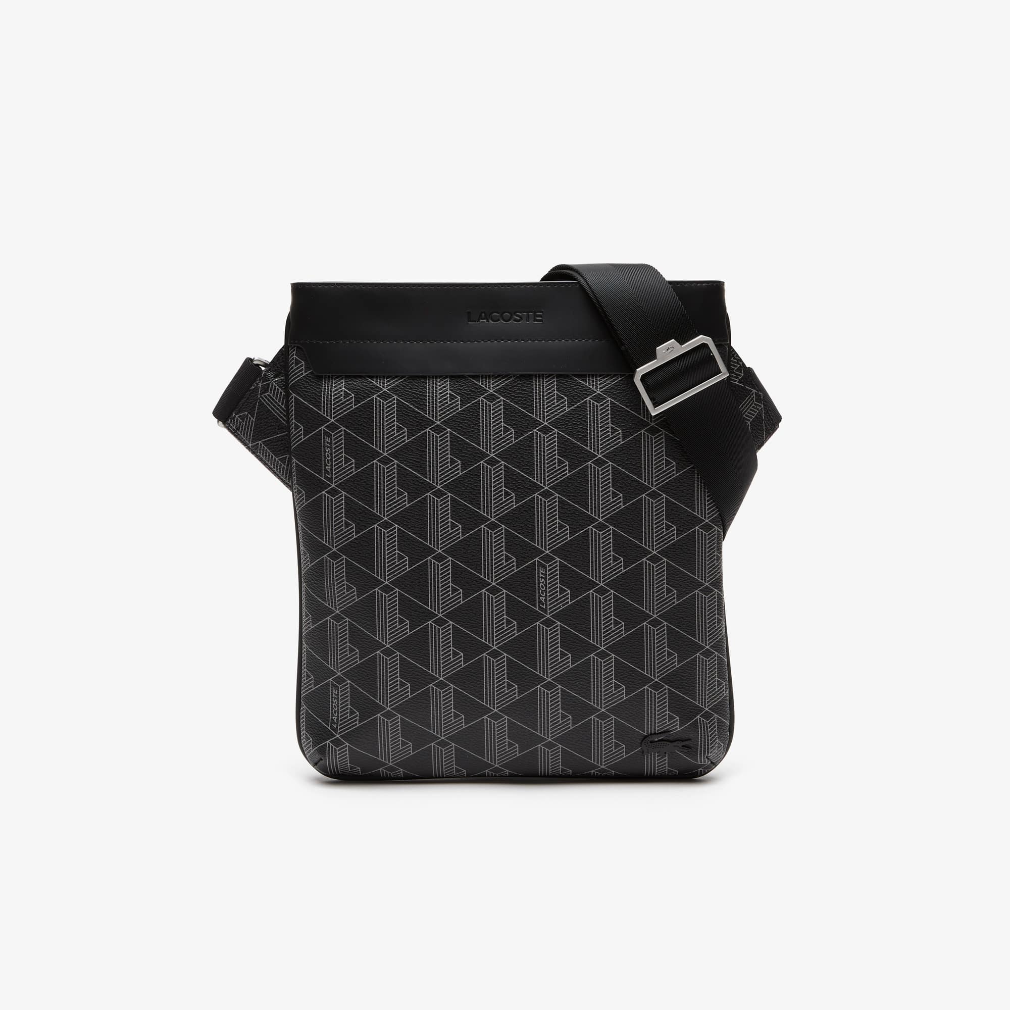 Sac bandoulière homme Lacoste The Blend avec imprimé monogramme Sacoches & Pochettes - Noir - Lacoste - Homme