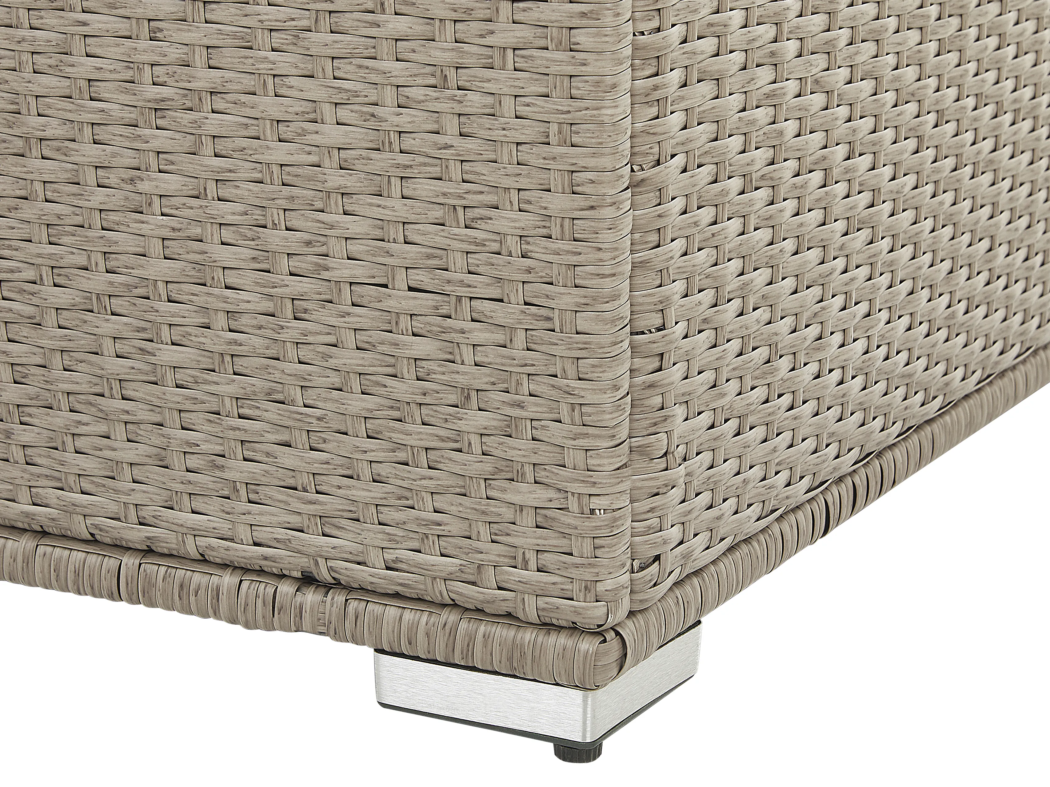 Kussenbox MODENA 155 cm 75 cm Taupe