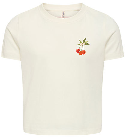 Kids Only T-Shirt - KogAnnbel Sun Life - Cloud Tänzerin/Cherry