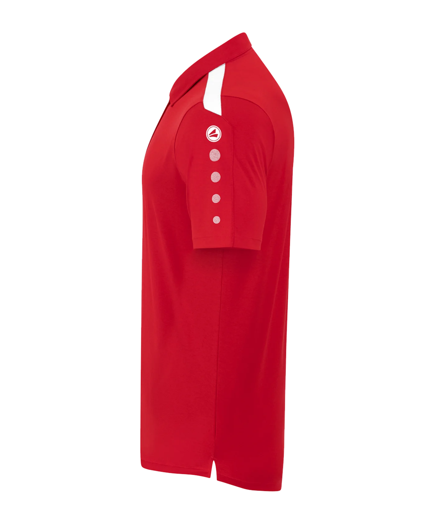 JAKO Power Poloshirt Kids Rot Weiss F100