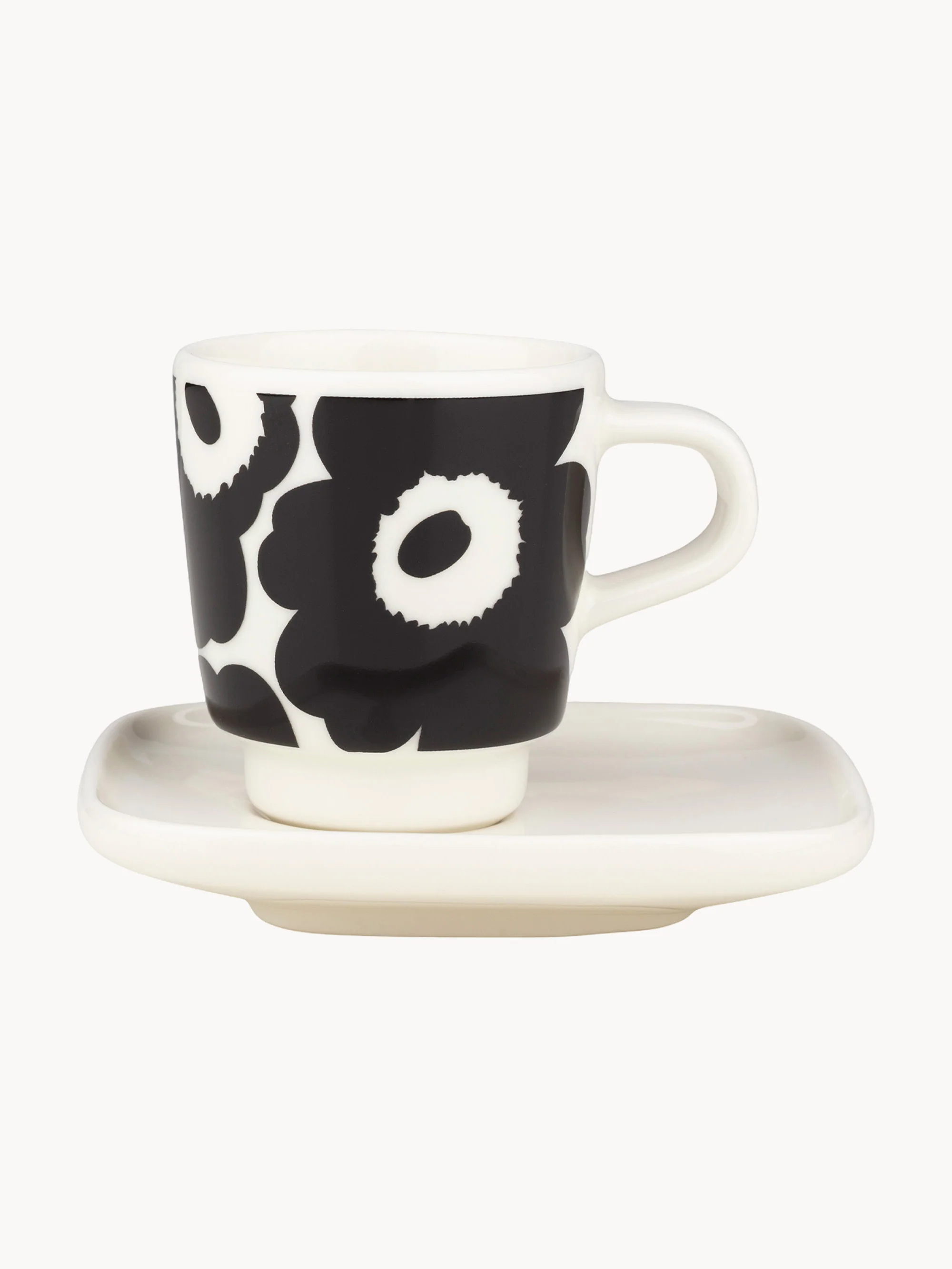 Espressokopje & schoteltje Unikko