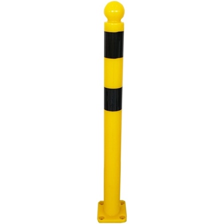 Potelet - Flexible mémoire de forme renforcée - Jaune et noir