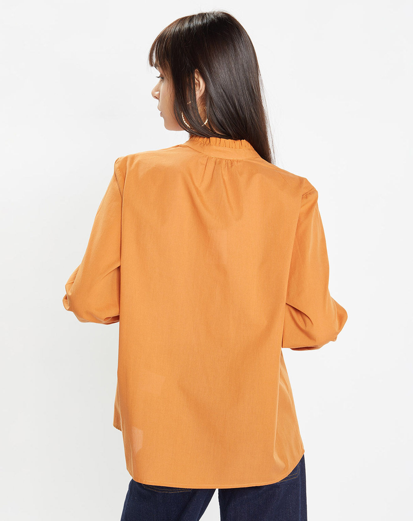 Galeries Lafayette Top Marly orange