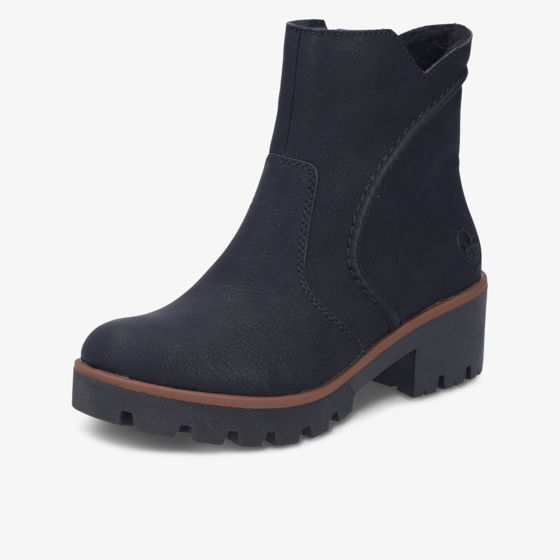 rieker Damen Klassische Stiefeletten schwarz