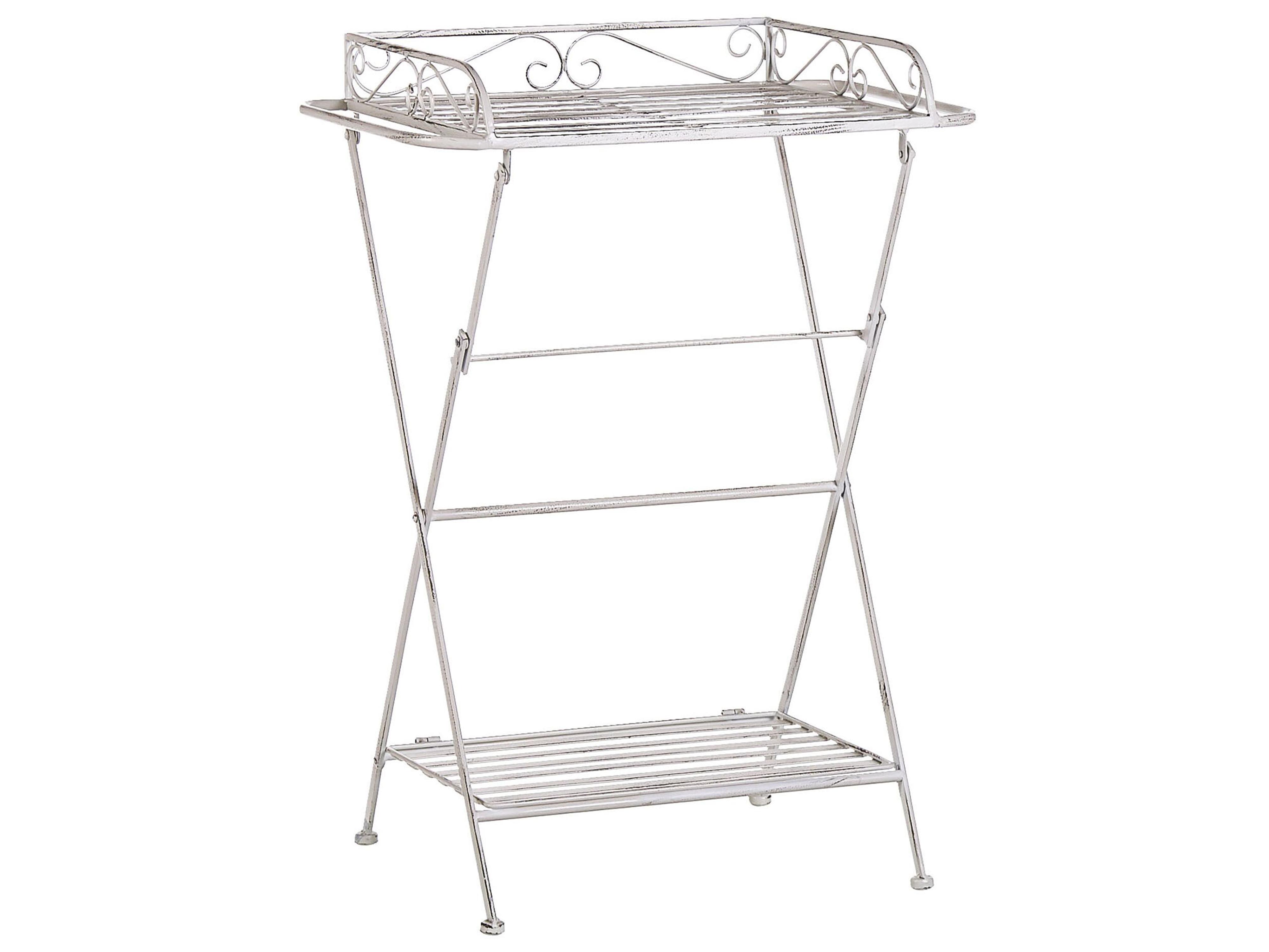Bijzettafel ANCUD Metaal Wit