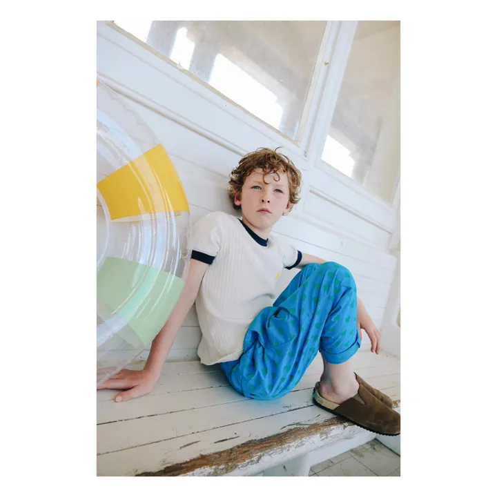 Holi & Love T-Shirt Rima Citron Coton Bio | Blanc