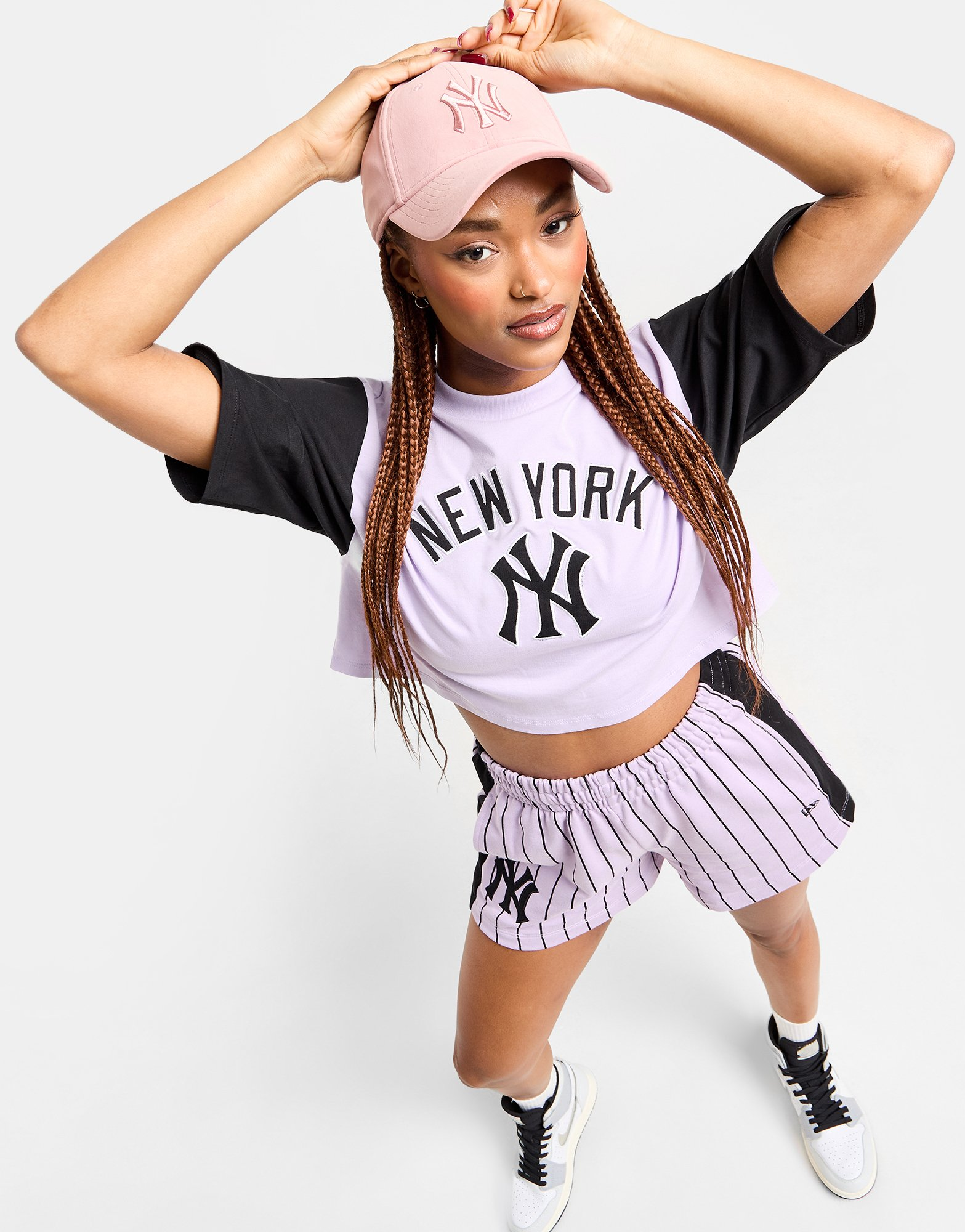 New Era Crop Top MLB New York Yankees Femme