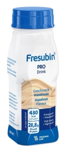 Fresubin Pro Drink Haselnuss, 4 x 200 ml