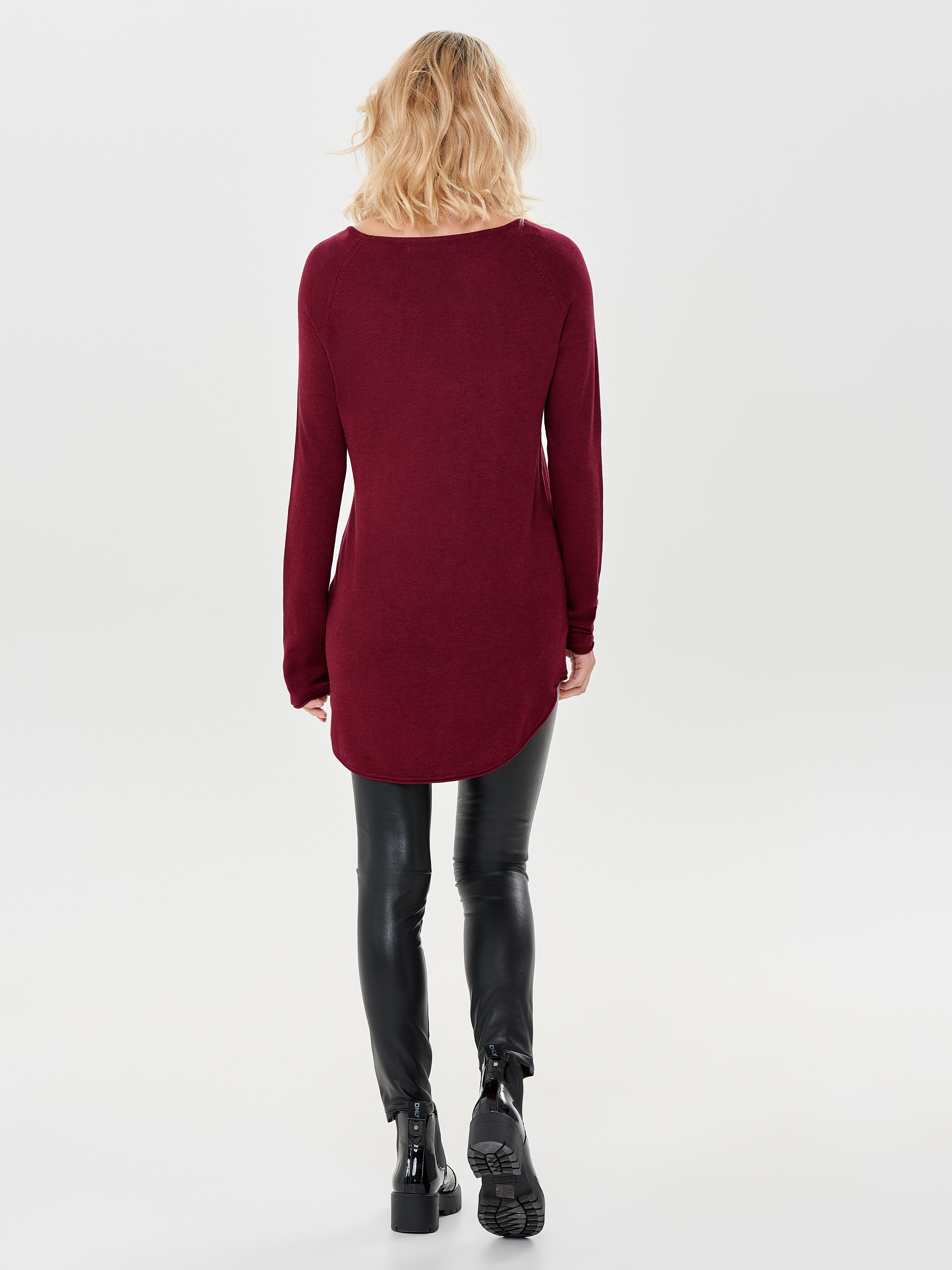 ONLMILA Strickpullover Sun-Dried Tomato