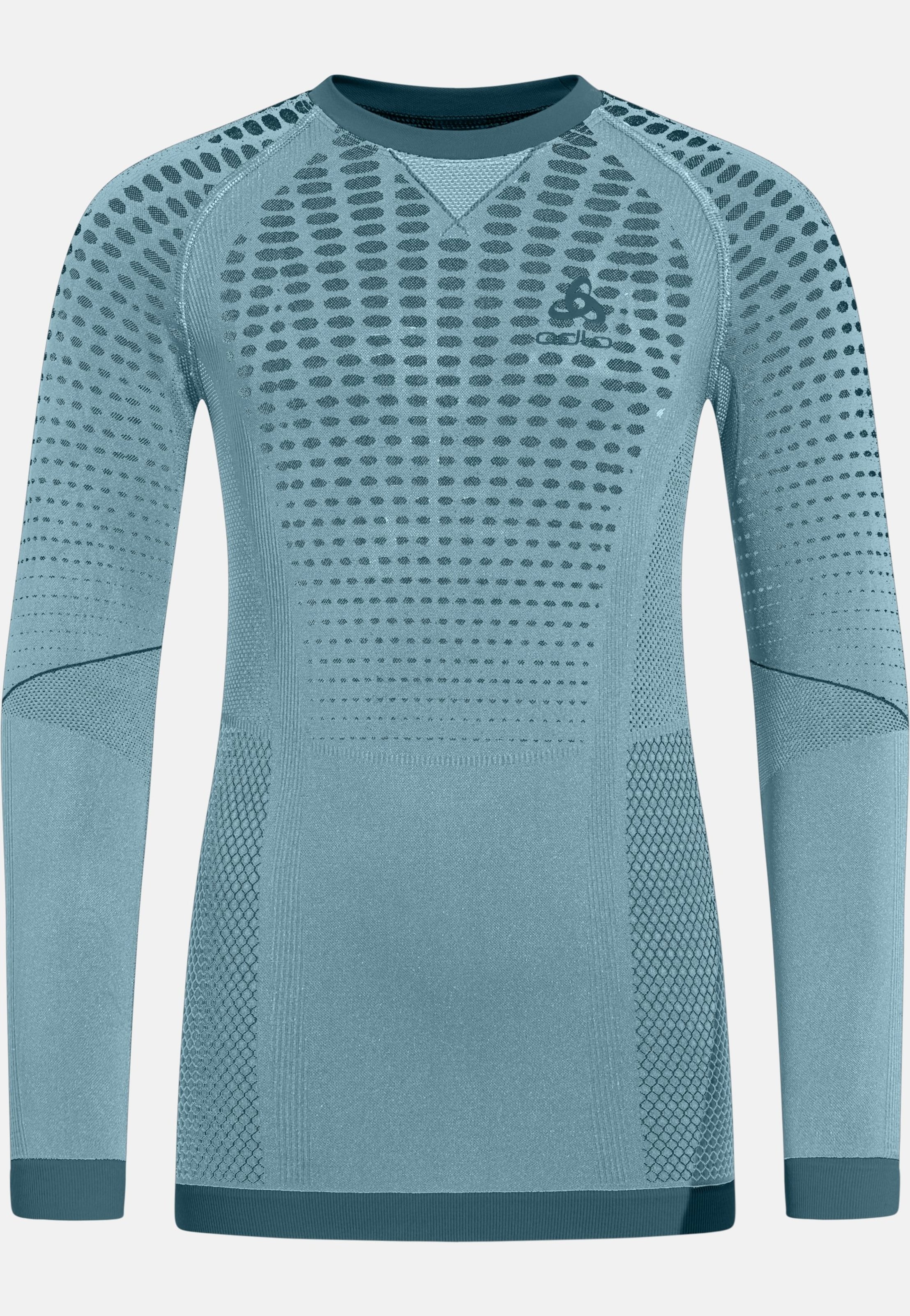 Evolution Warm Base Layer Langarmshirt in provincial blue