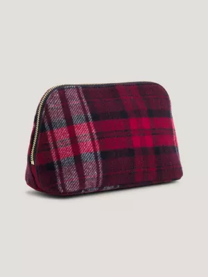Conjunto de nécessaire xadrez tartan para presente