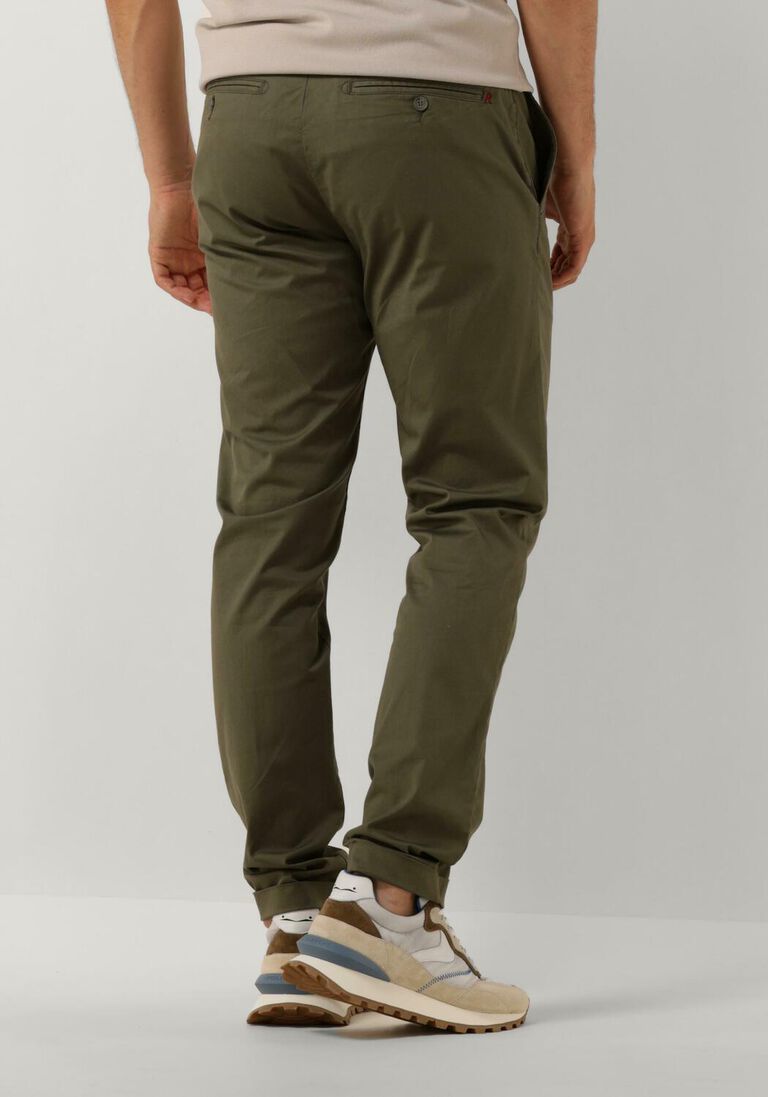 REPLAY groene replay slim fit jeans brad pants