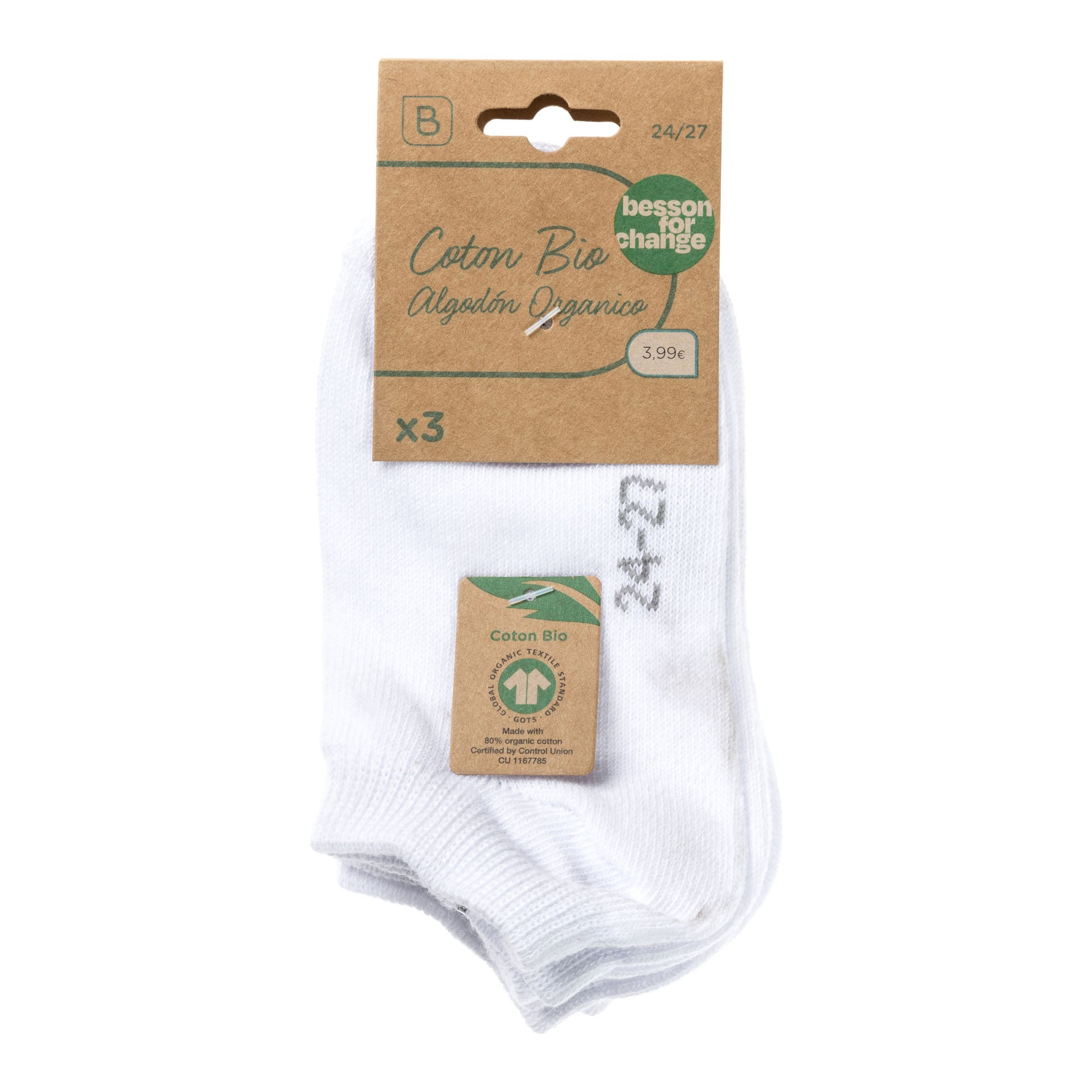 Chaussettes Enfant blanc