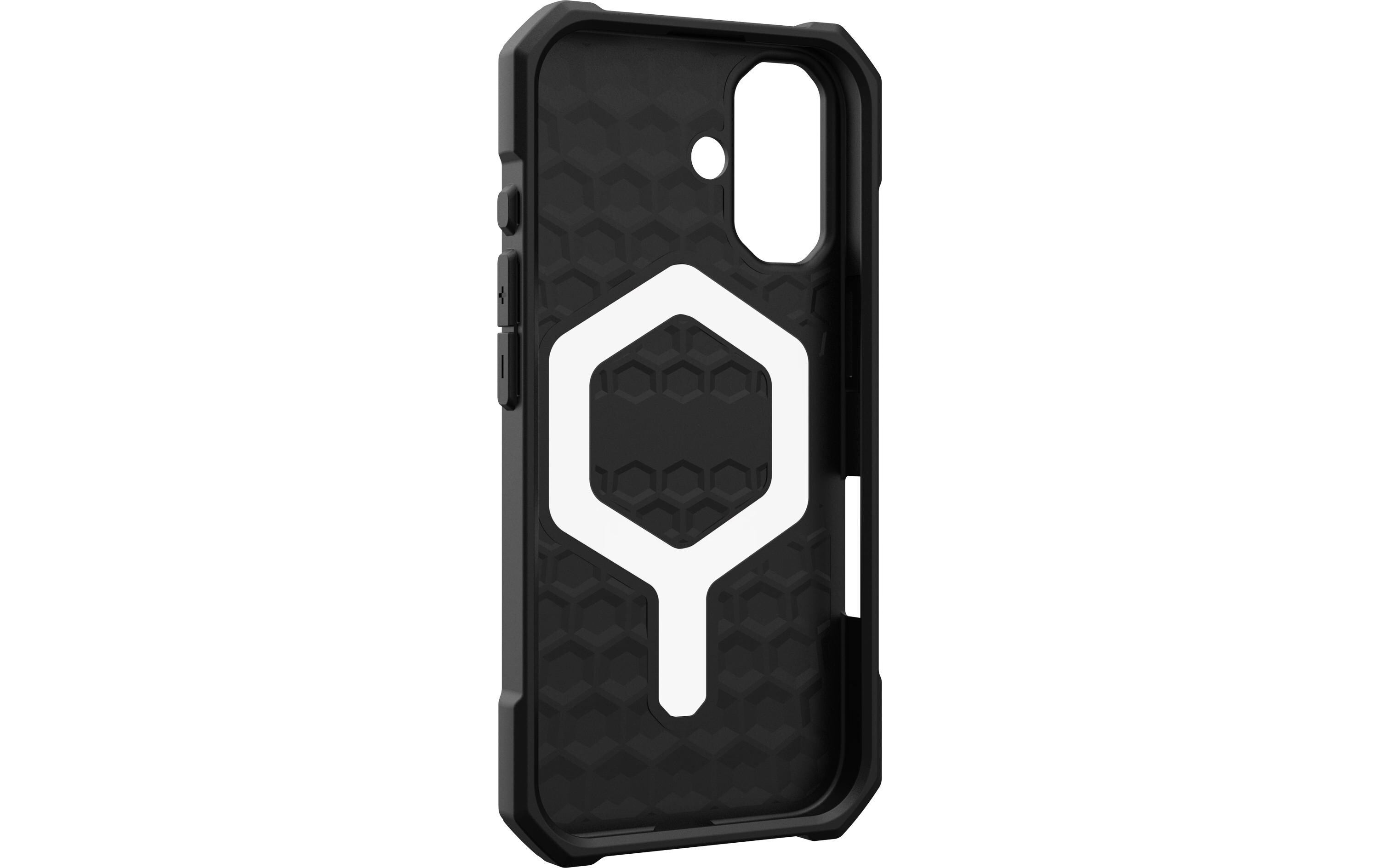 Back Cover Essential Armor iPhone 16 BlackSchutzhülle für das Apple iPhone 16