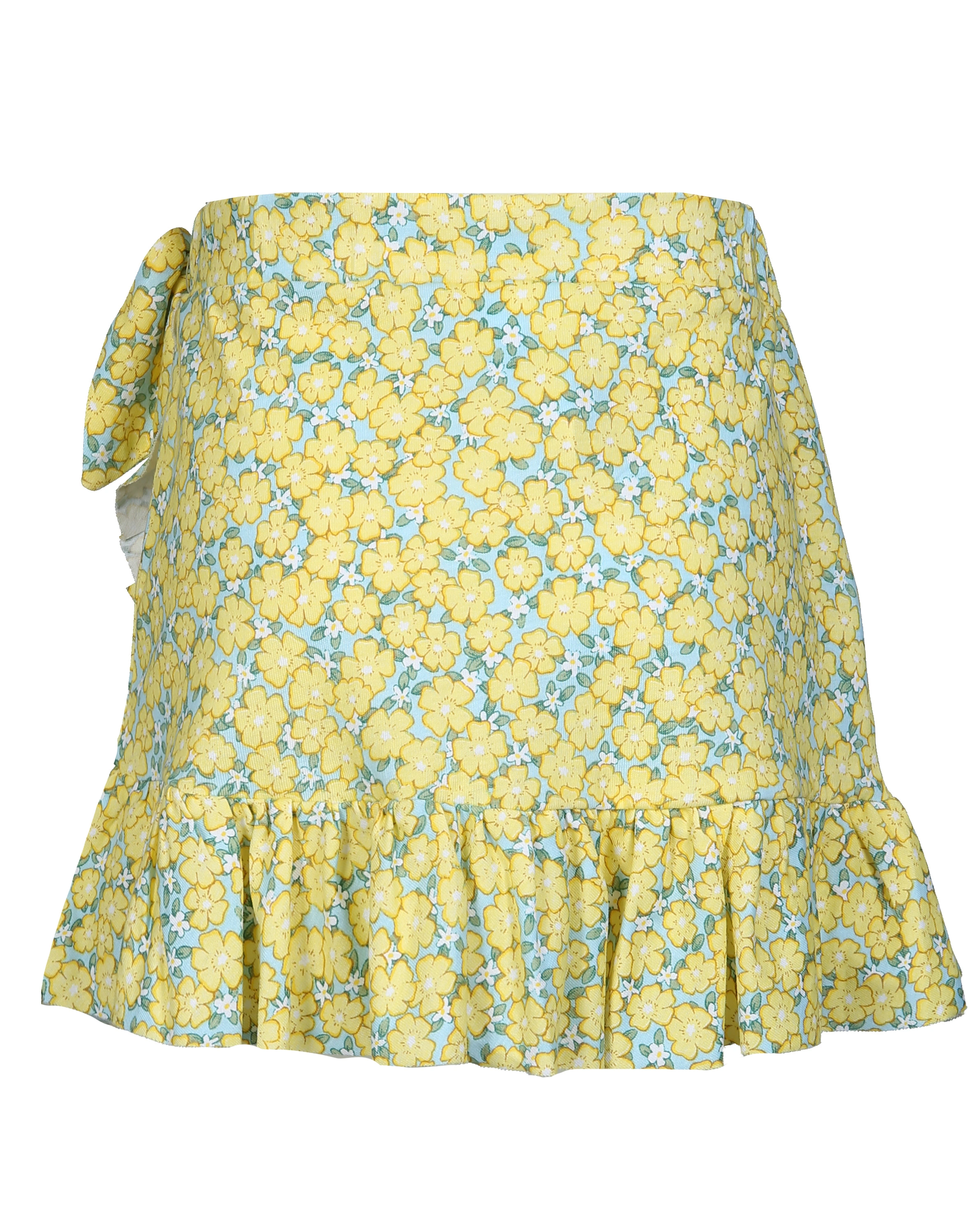 Sarong-Rock FLOWERS in gelb